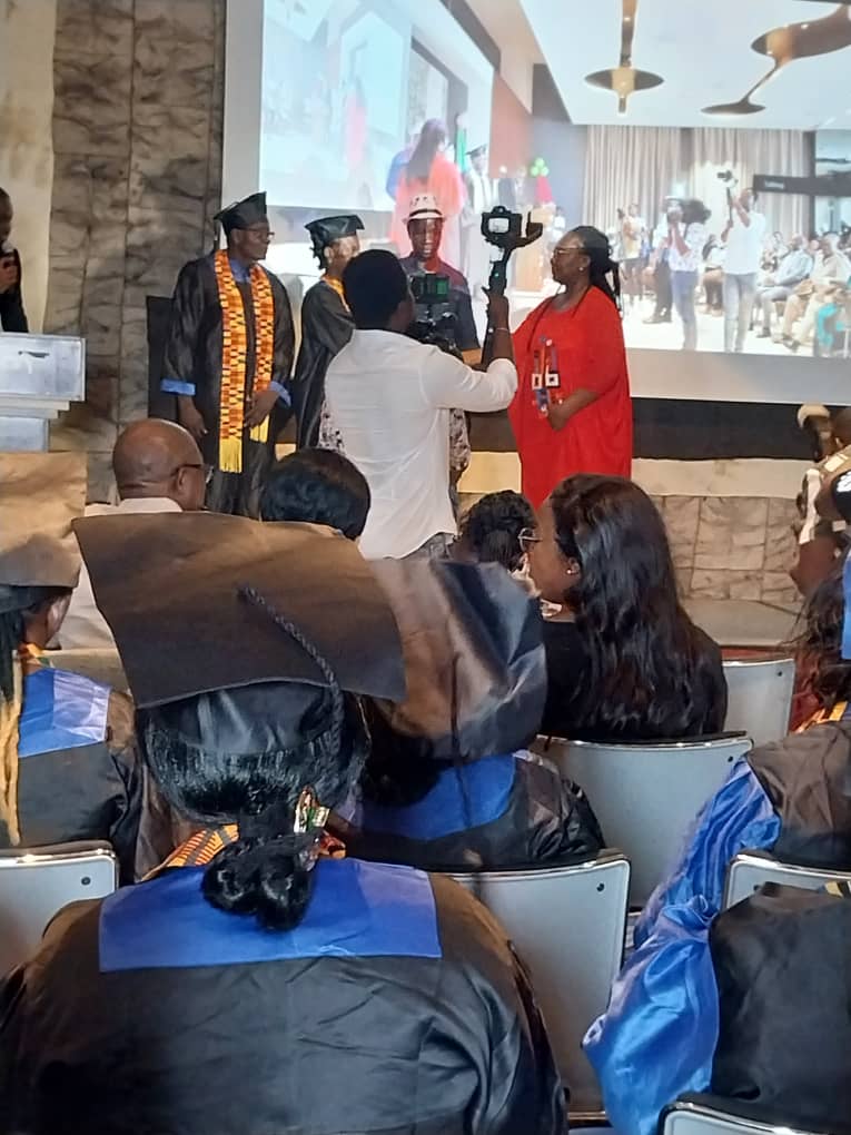 Cérémonie de remise de diplômes aux étudiants de l'école du Leadership féminin initiée par FAIRTRADE au NOOM HOTEL à Abidjan